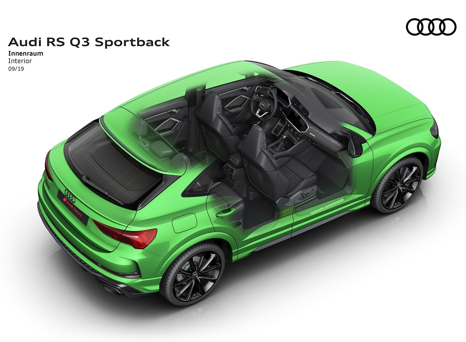 2020 Audi RS Q3 Sportback Interior Wallpapers #115 of 127