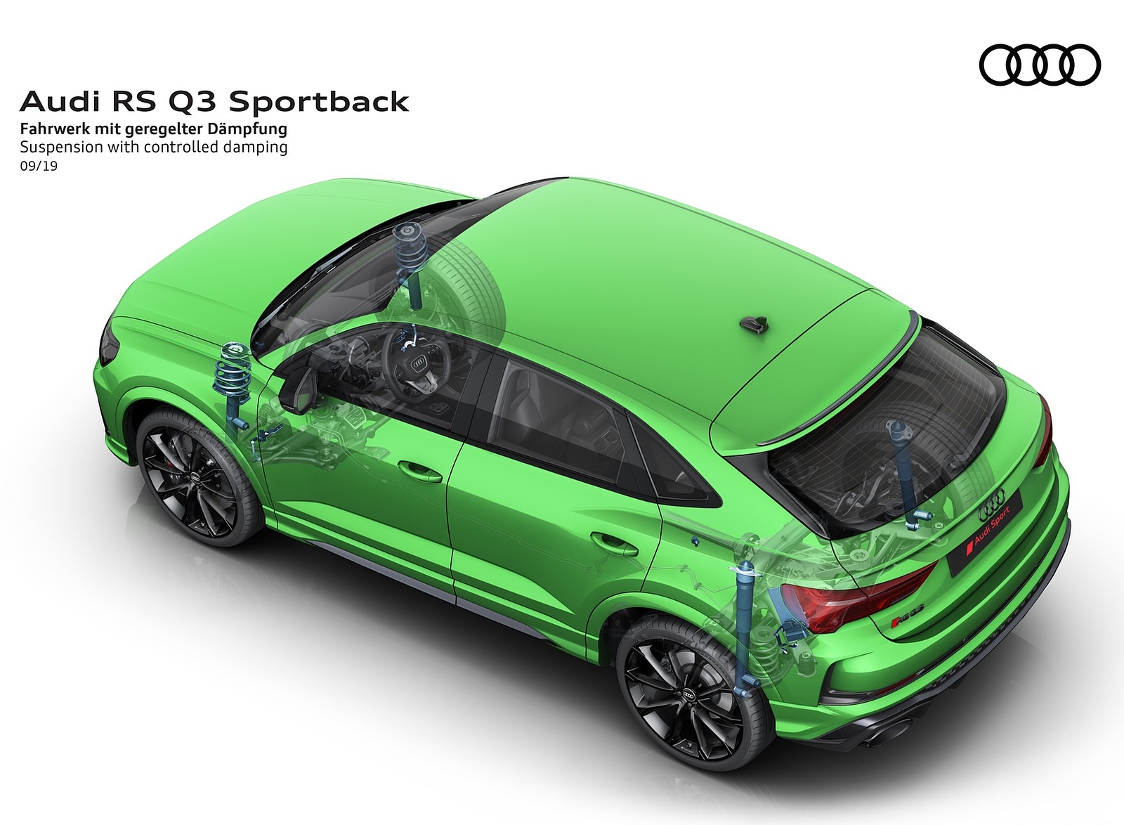 2020 Audi RS Q3 Sportback Suspension with controlled damping Wallpapers #106 of 127