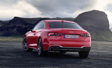 2020 Audi S5 Coupe TDI (Color: Tango Red) Rear Wallpapers 450x275 (8)
