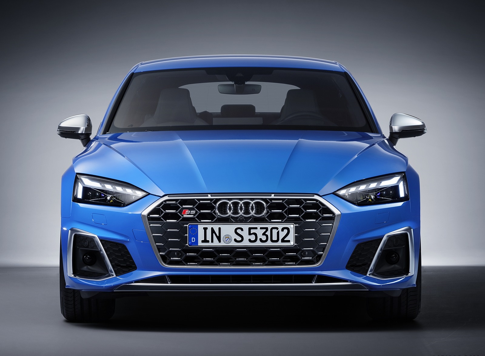 2020 Audi S5 Sportback TDI (Color: Turbo Blue) Front Wallpapers #18 of 29