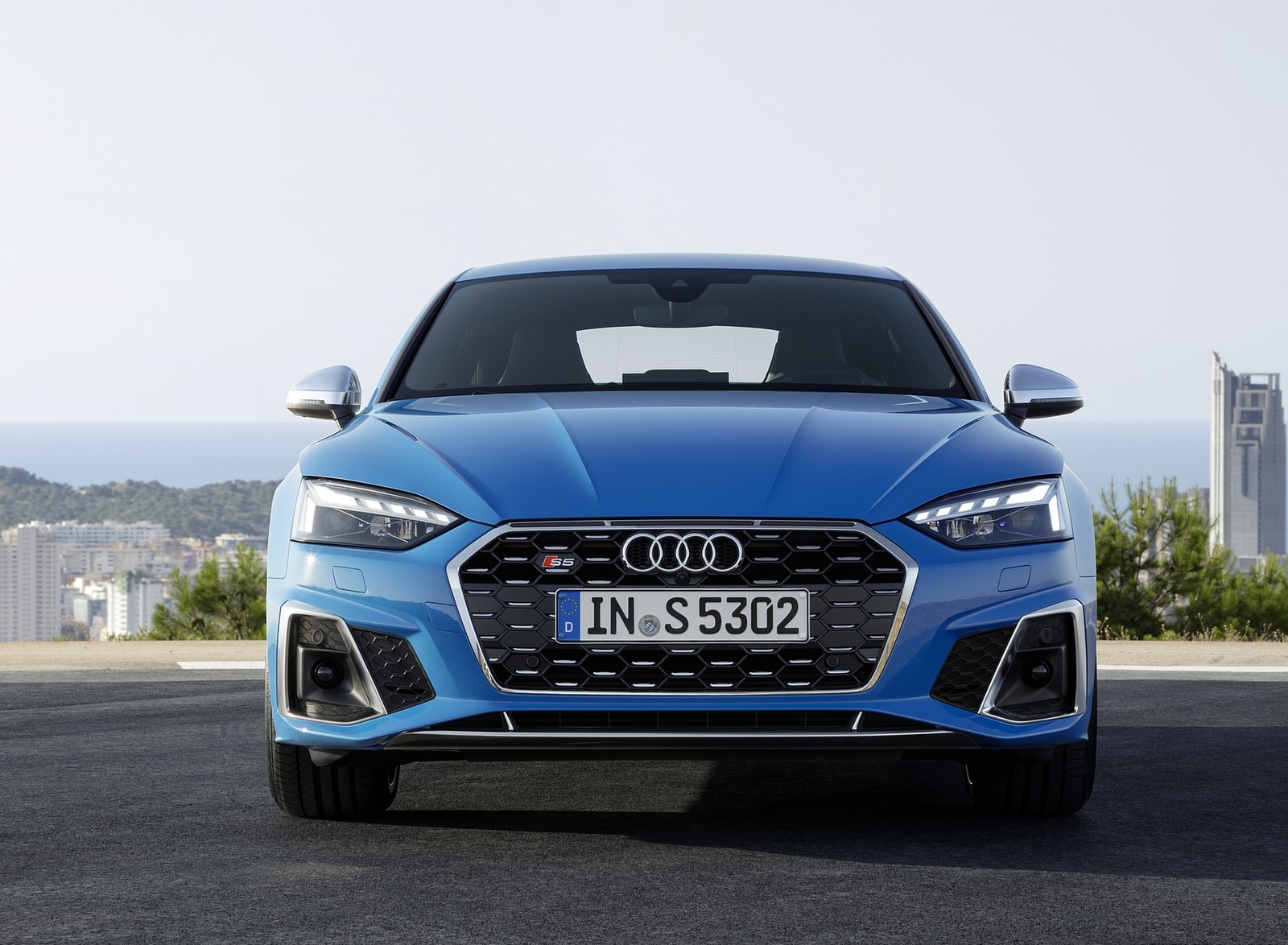 2020 Audi S5 Sportback TDI (Color: Turbo Blue) Front Wallpapers #10 of 29