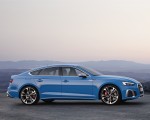 2020 Audi S5 Sportback TDI (Color: Turbo Blue) Side Wallpapers 150x120