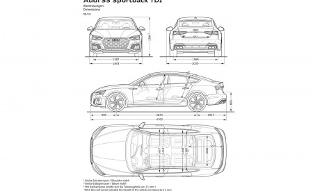 2020 Audi S5 Sportback TDI Dimensions Wallpapers 450x275 (29)