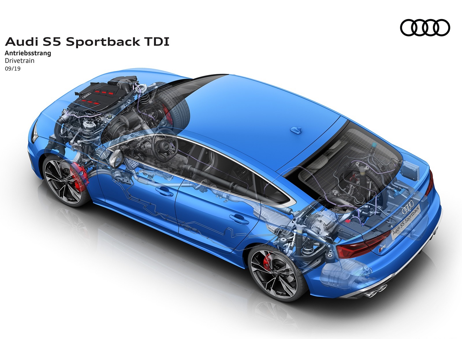 2020 Audi S5 Sportback TDI Drivetrain Wallpapers #26 of 29