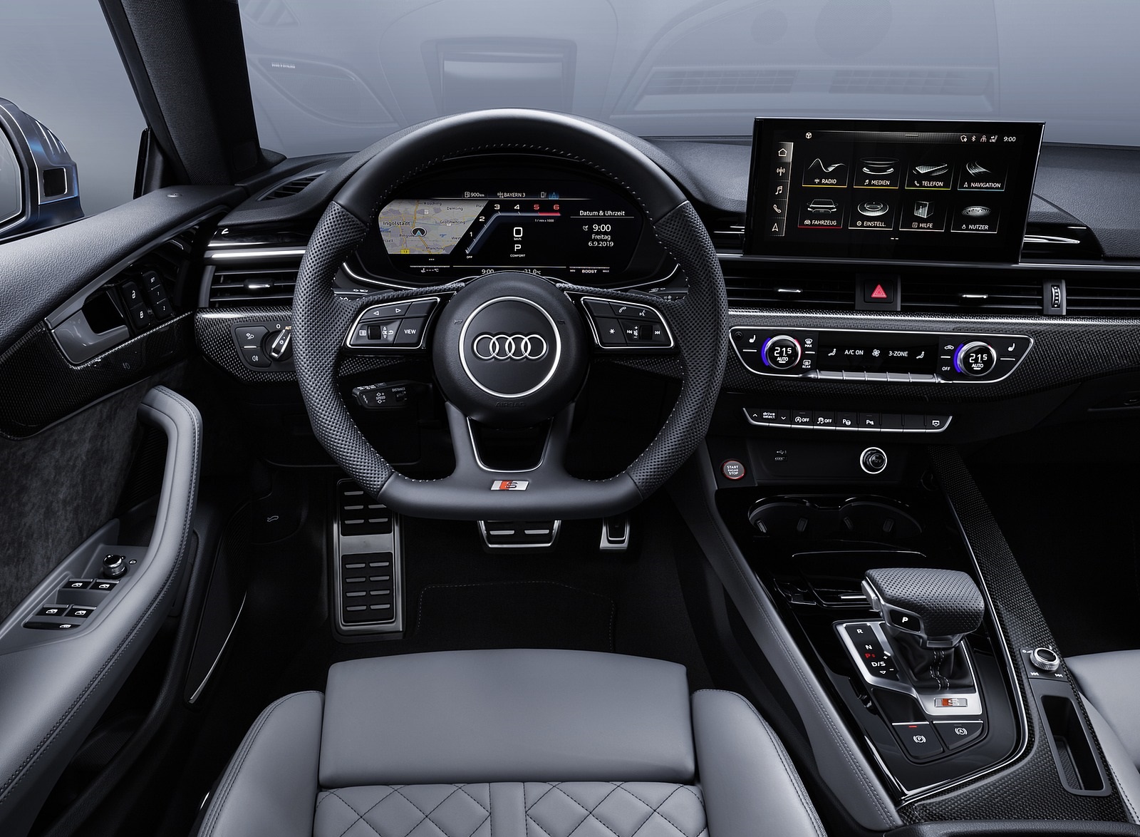 2020 Audi S5 Sportback TDI Interior Cockpit Wallpapers #23 of 29