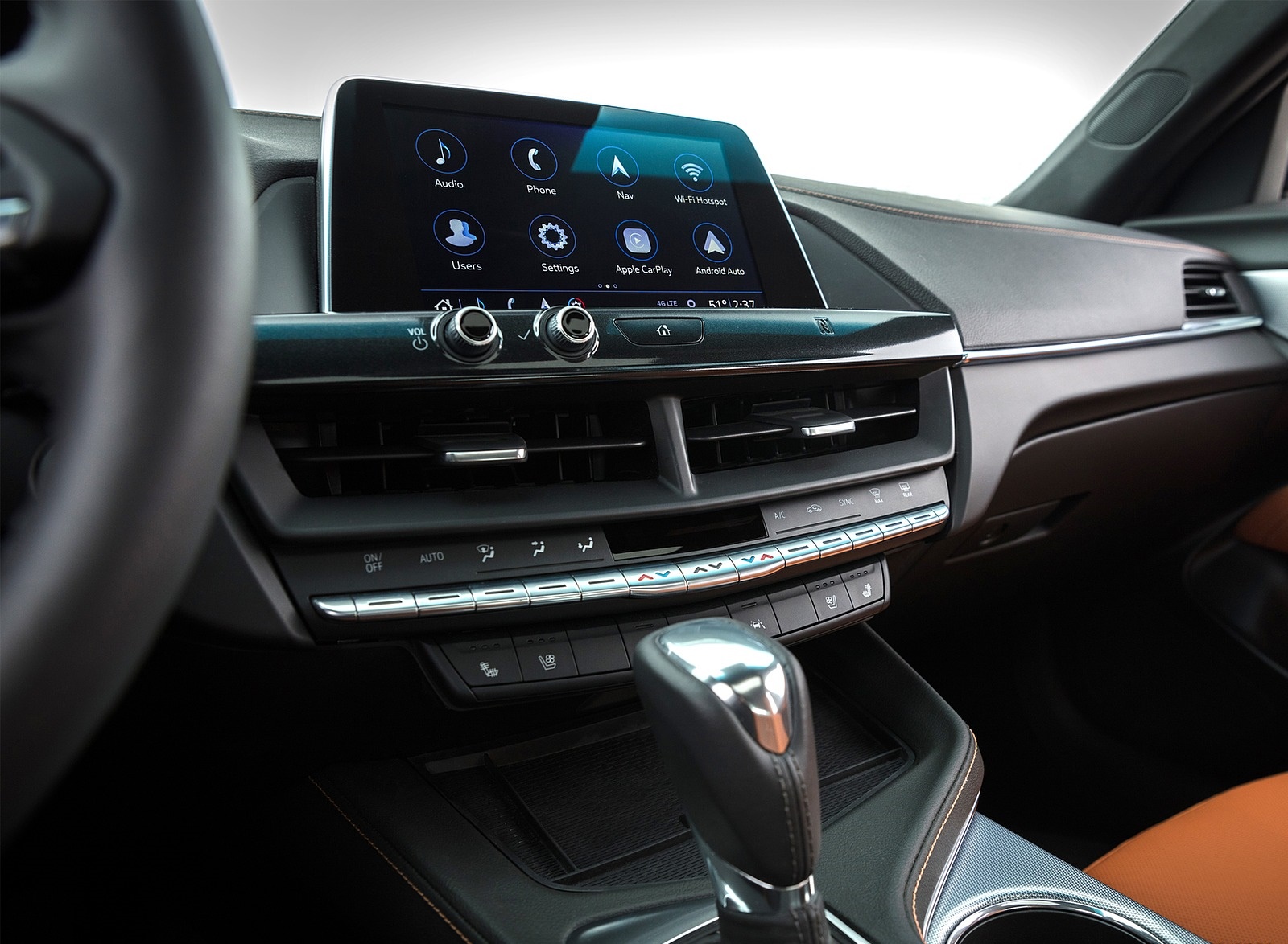 2020 Cadillac CT4 Premium Luxury Central Console Wallpapers #39 of 39