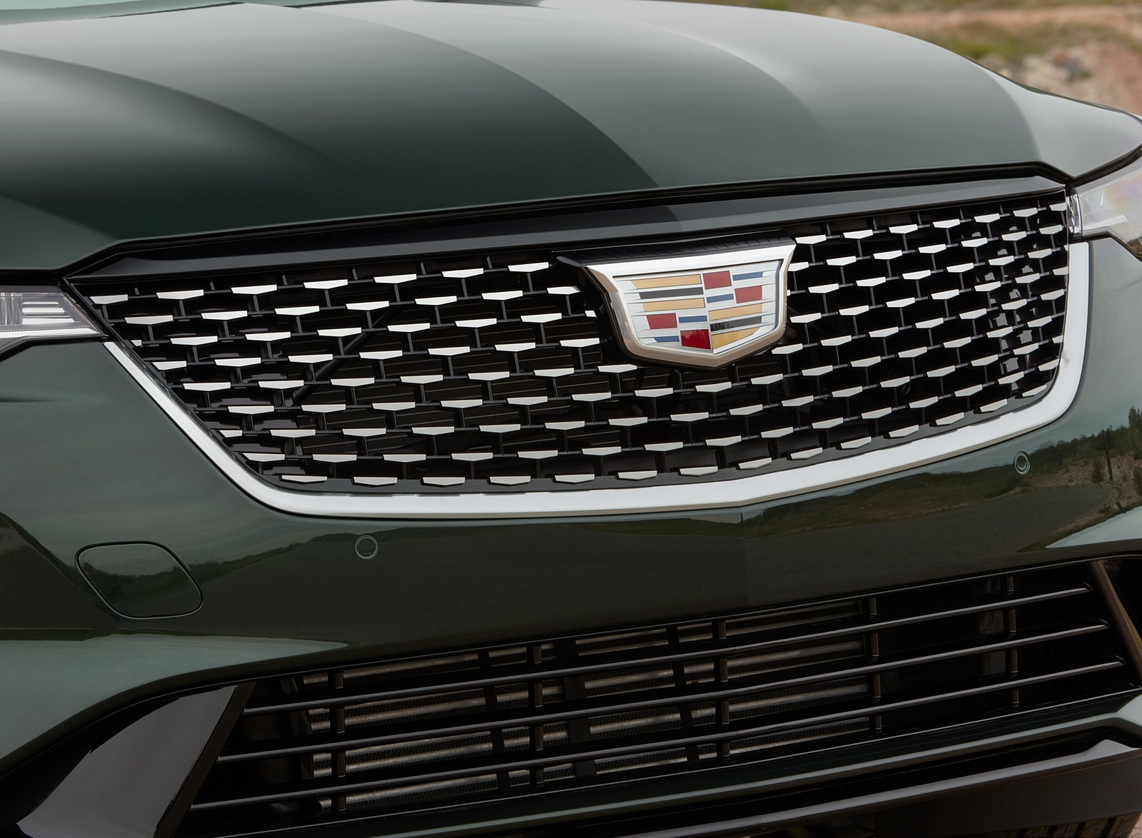 2020 Cadillac CT4 Premium Luxury Grill Wallpapers #11 of 39