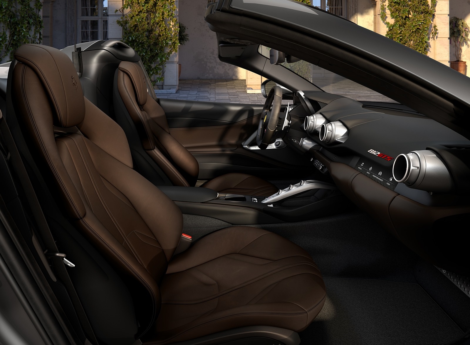 2020 Ferrari 812 GTS Interior Seats Wallpapers #7 of 14