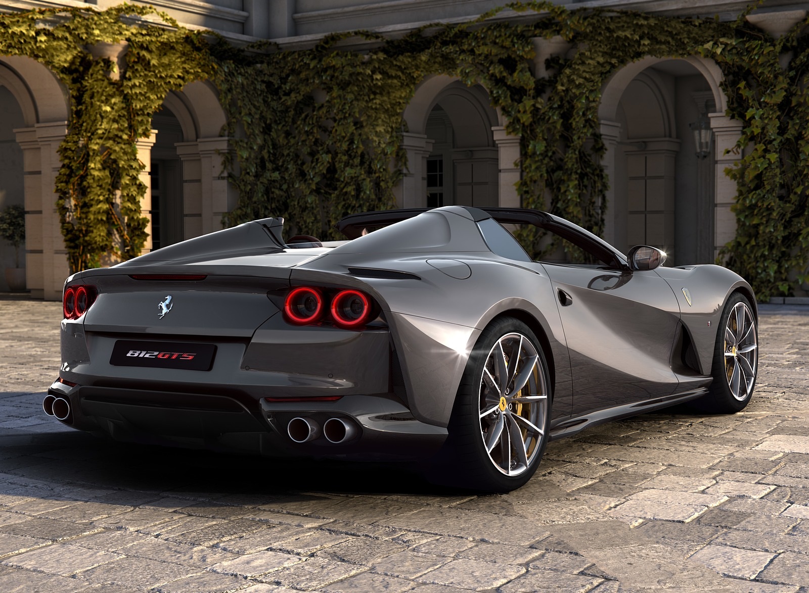 2020 Ferrari 812 GTS Rear Three-Quarter Wallpapers #2 of 14