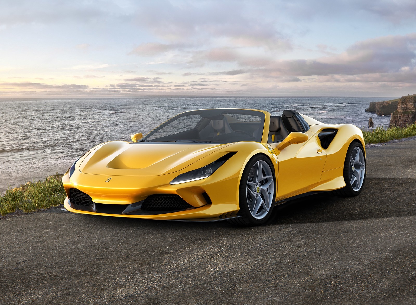 2020 Ferrari F8 Spider Front Three-Quarter Wallpapers (1)