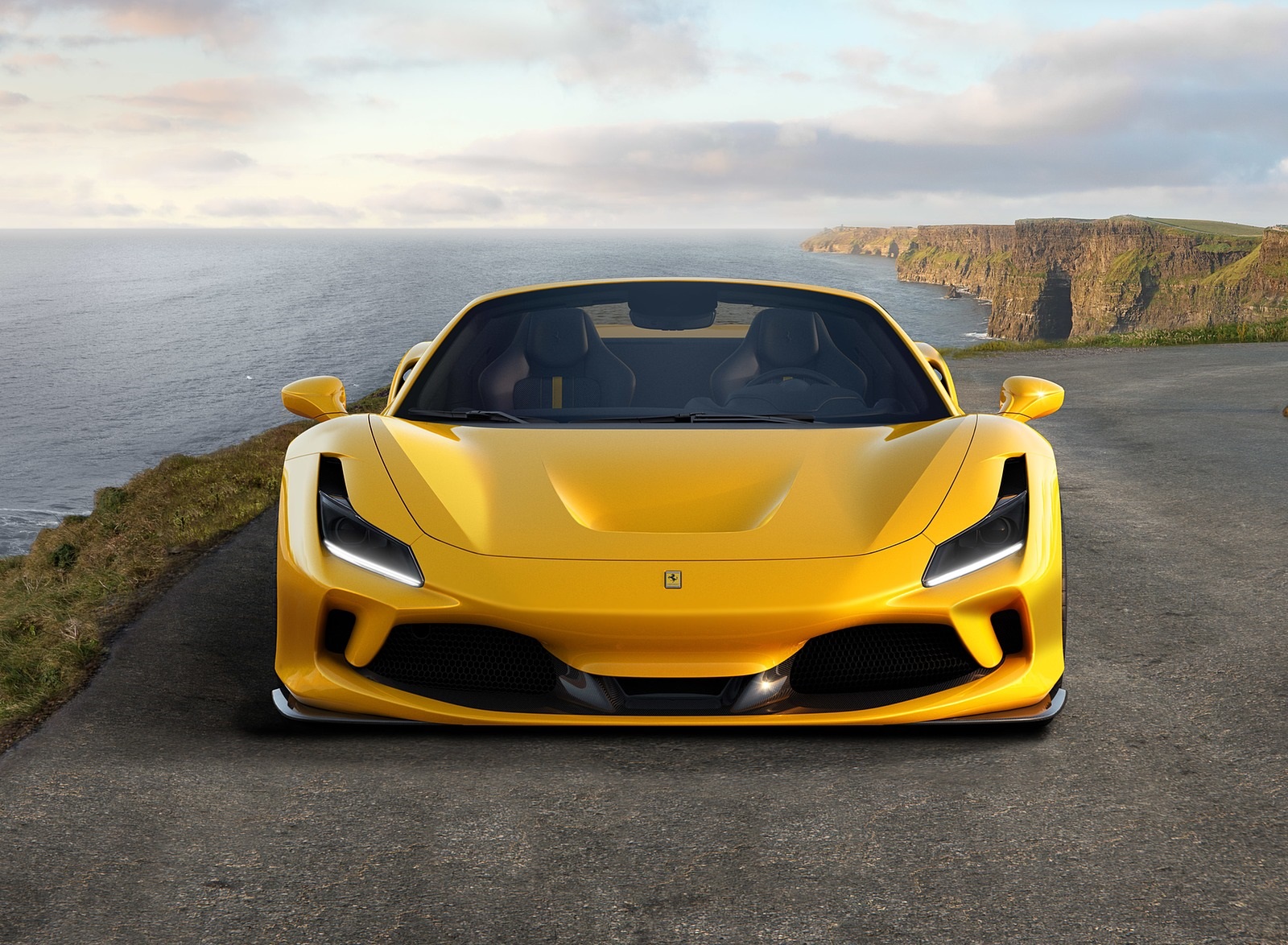 2020 Ferrari F8 Spider Front Wallpapers (3)