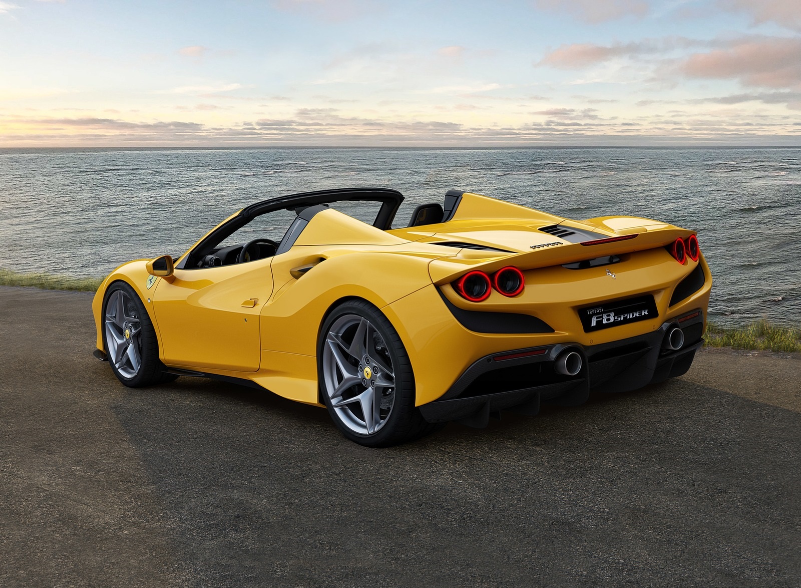 2020 Ferrari F8 Spider Rear Three-Quarter Wallpapers #4 of 19