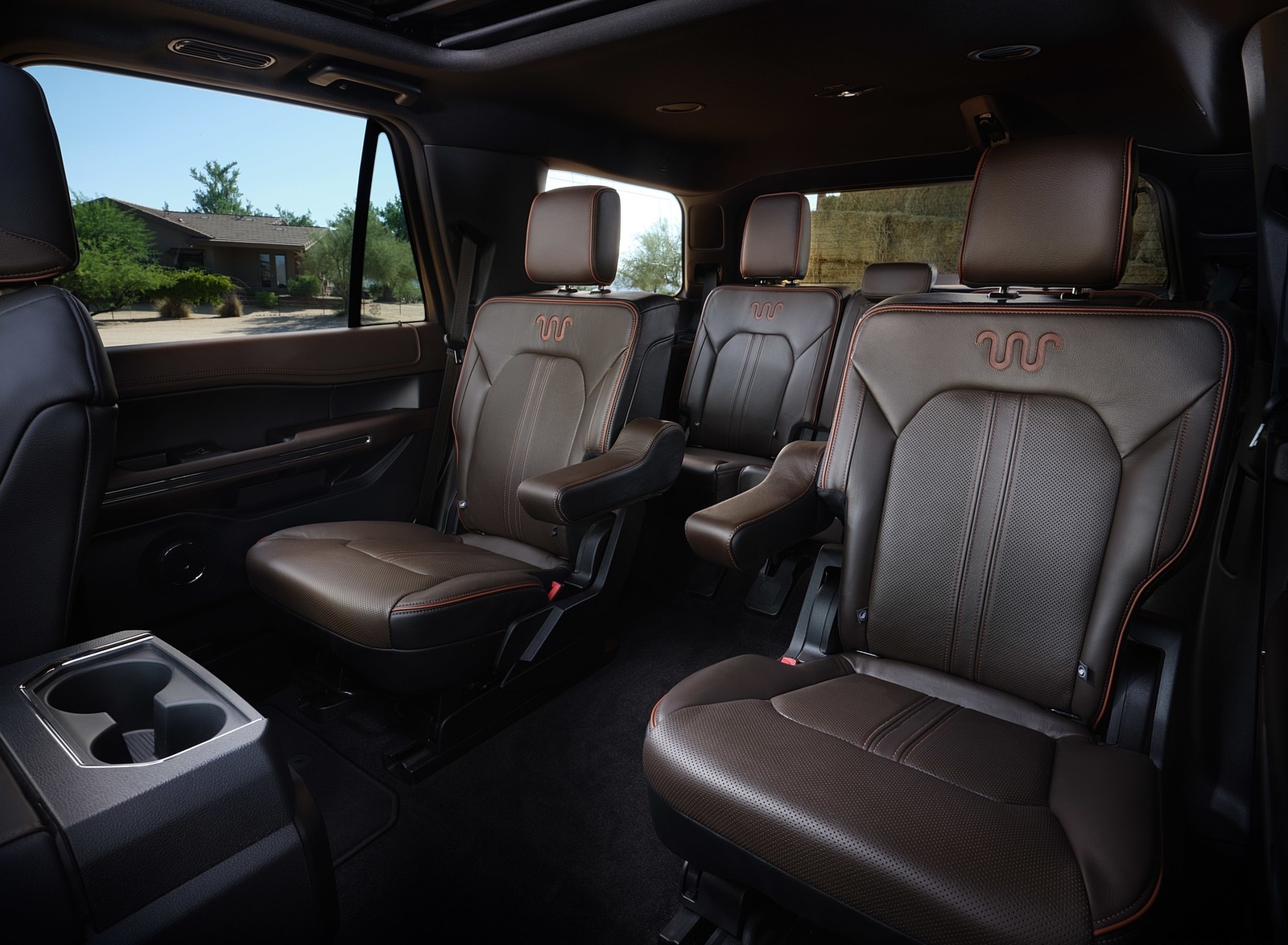 2020 Ford Expedition King Ranch Interior Rear Seats Wallpapers #20 of 21