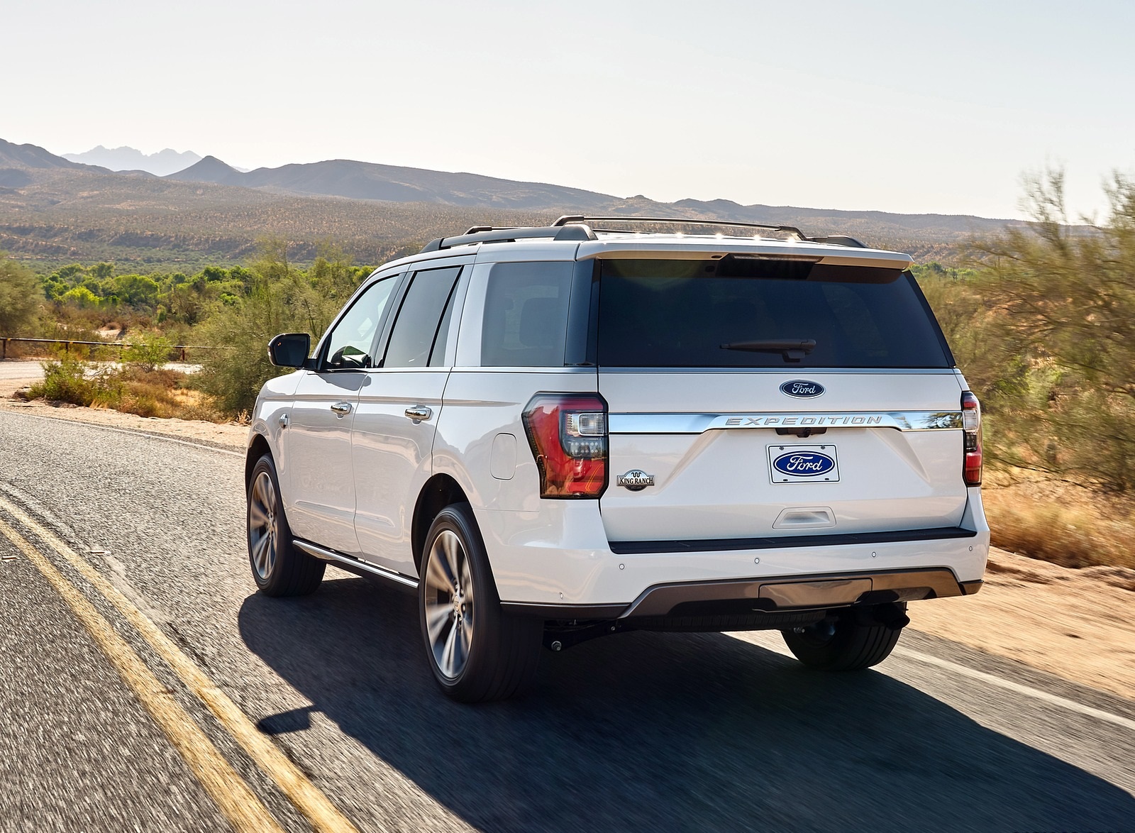 2020 Ford Expedition King Ranch Rear Three-Quarter Wallpapers (3)