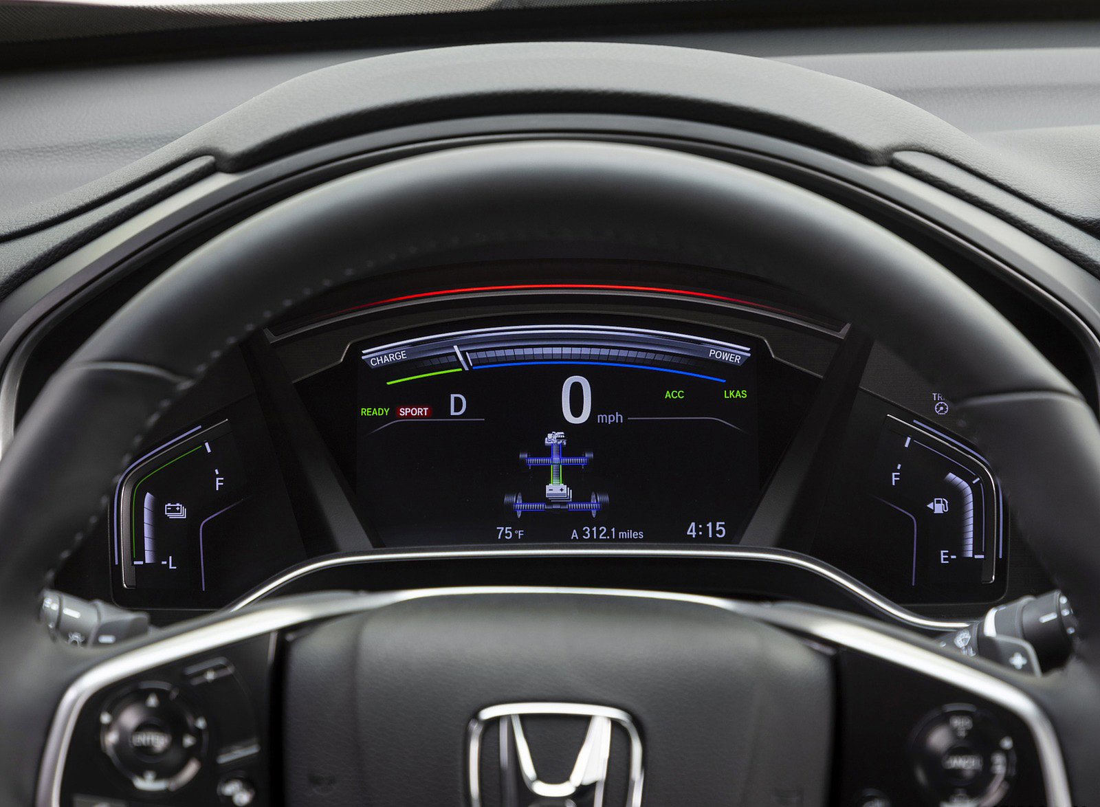 2020 Honda CR-V Hybrid Digital Instrument Cluster Wallpapers #110 of 148