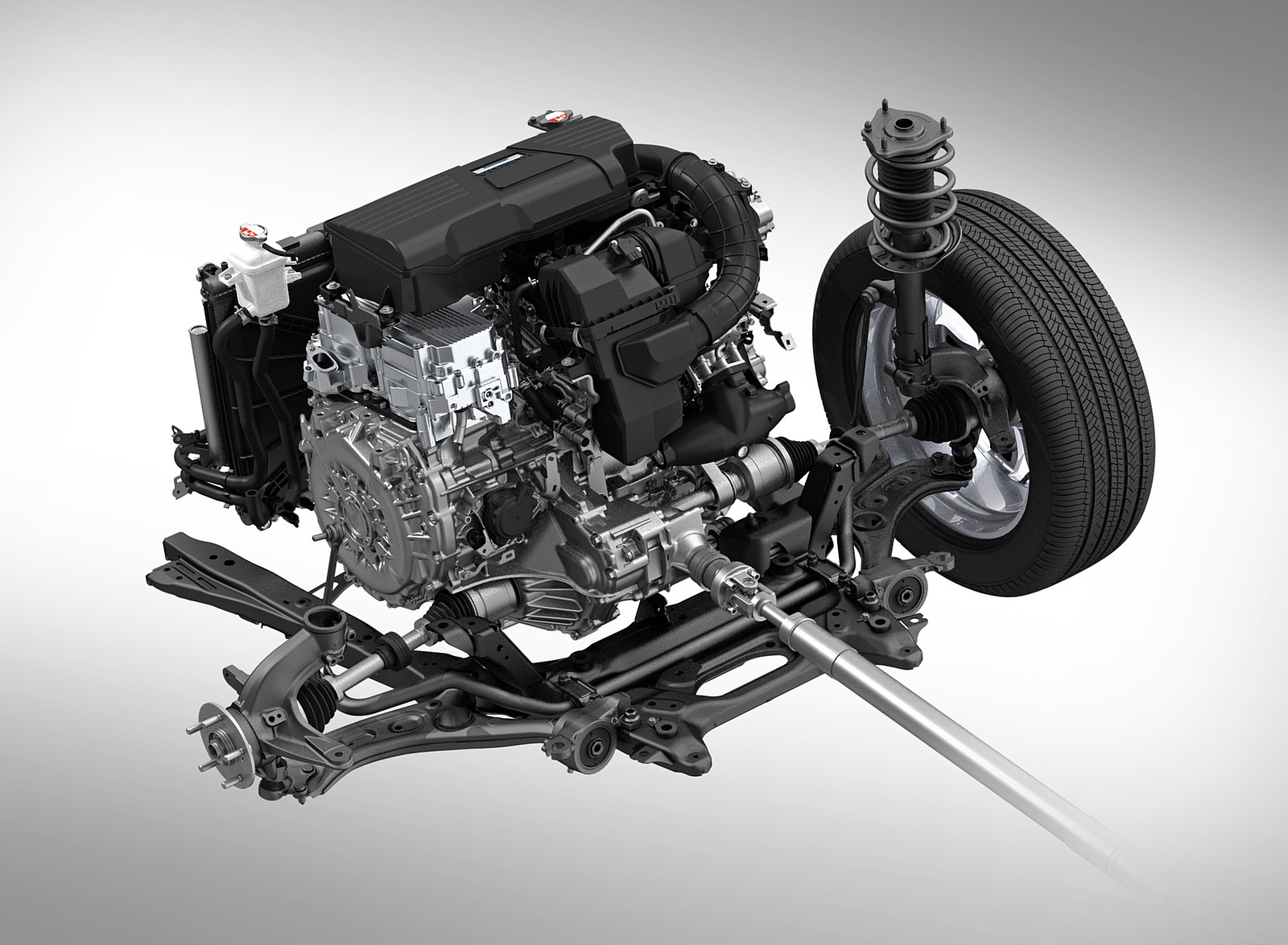 2020 Honda CR-V Hybrid Front Powertrain and Suspension Detail Wallpapers #143 of 148