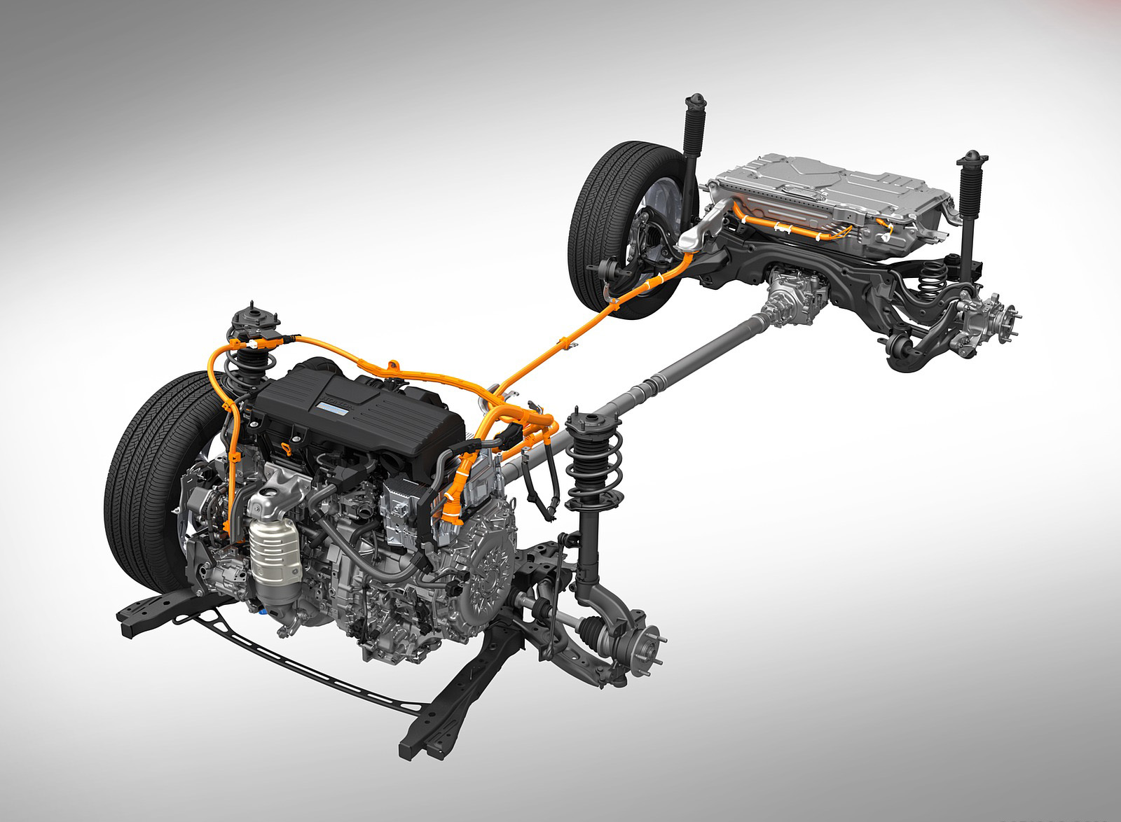 2020 Honda CR-V Hybrid Powertrain Layout Wallpapers #147 of 148