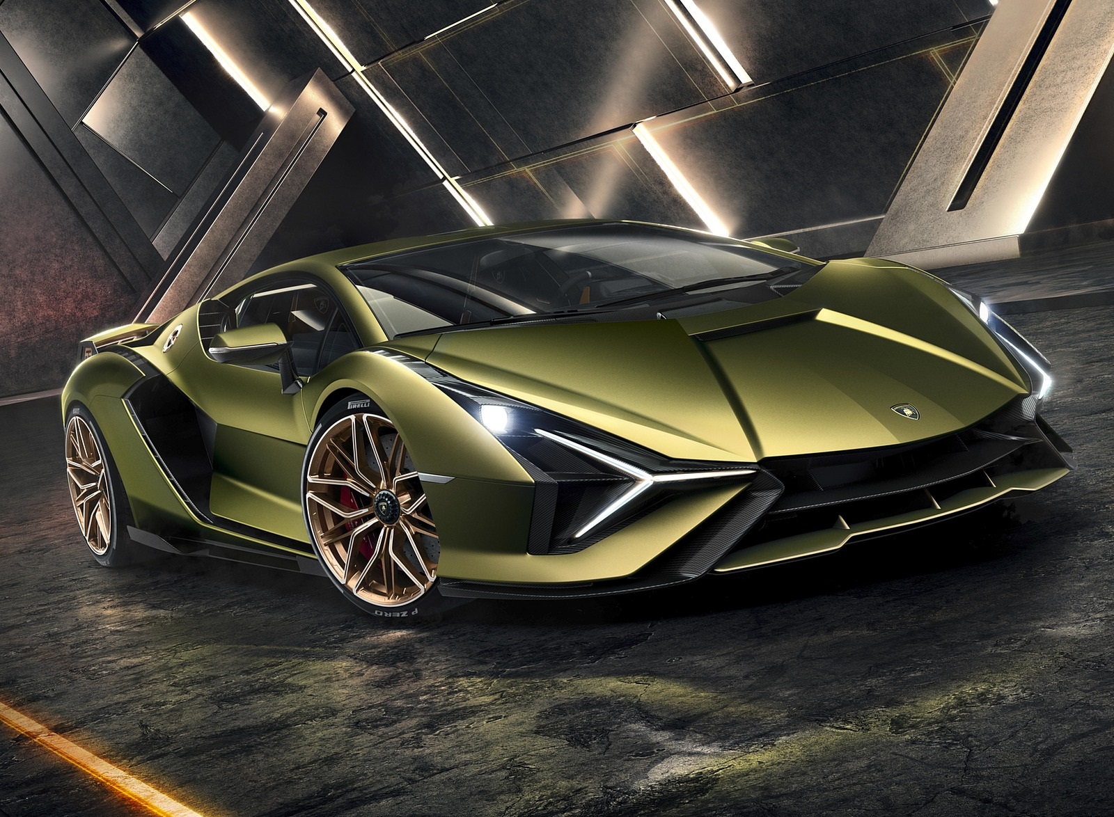 2020 Lamborghini Sián Front Three-Quarter Wallpapers #4 of 18