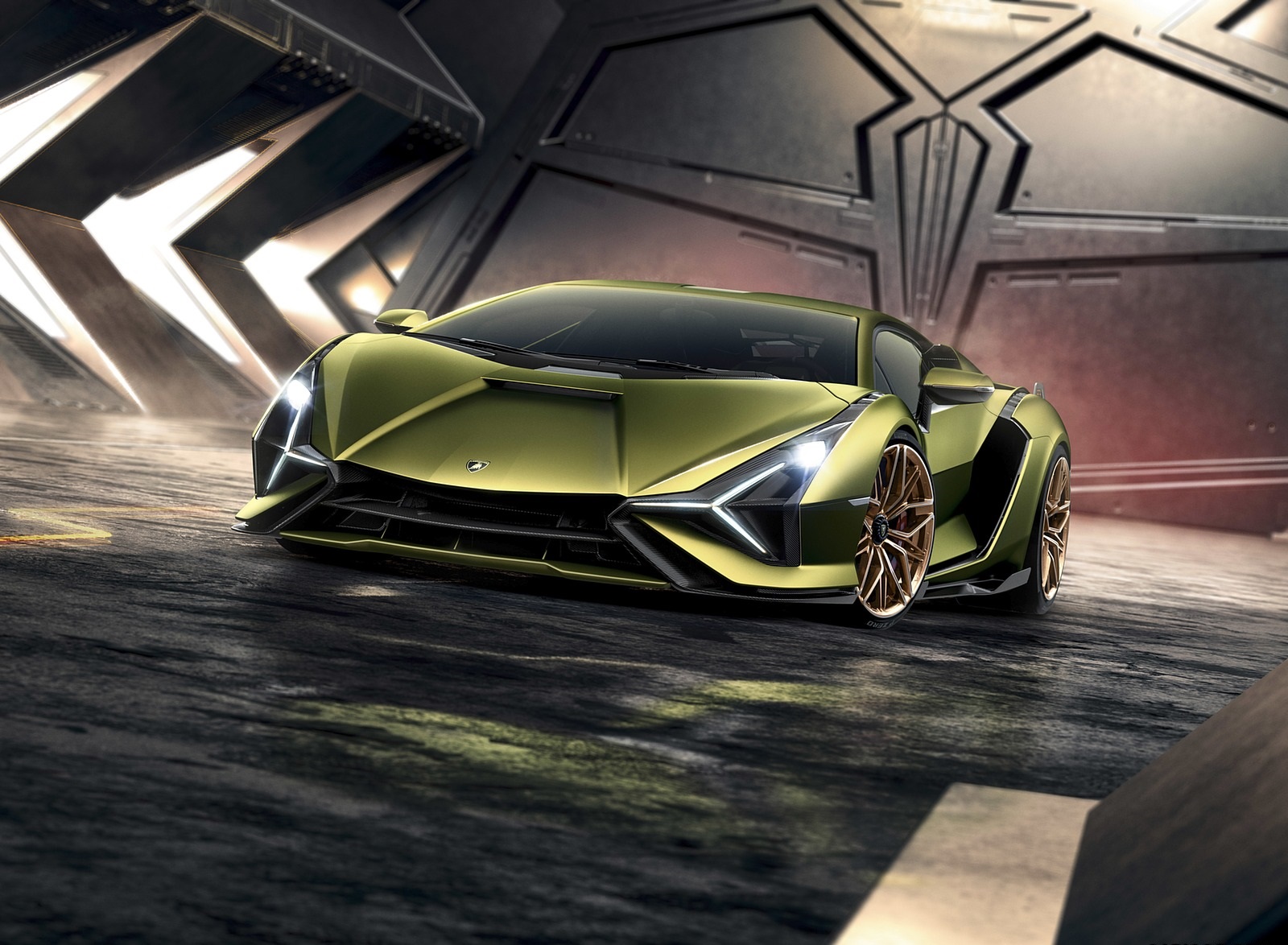 2020 Lamborghini Sián Front Wallpapers #5 of 18