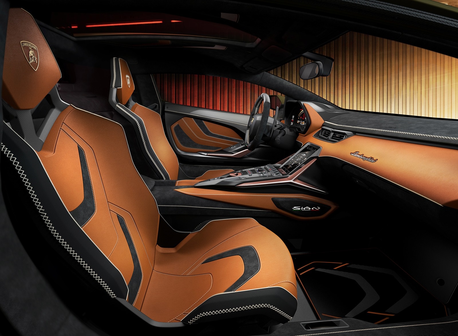 2020 Lamborghini Sián Interior Seats Wallpapers #18 of 18