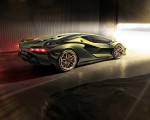 2020 Lamborghini Sián Rear Three-Quarter Wallpapers 150x120 (12)