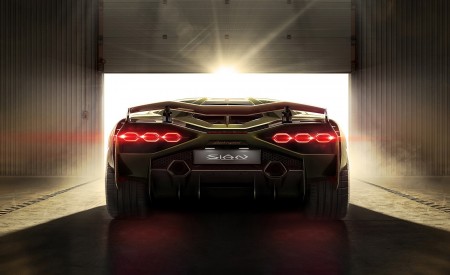 2020 Lamborghini Sián Rear Wallpapers 450x275 (13)