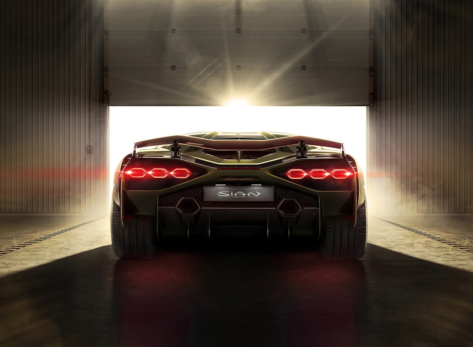 2020 Lamborghini Sián Rear Wallpapers #13 of 18