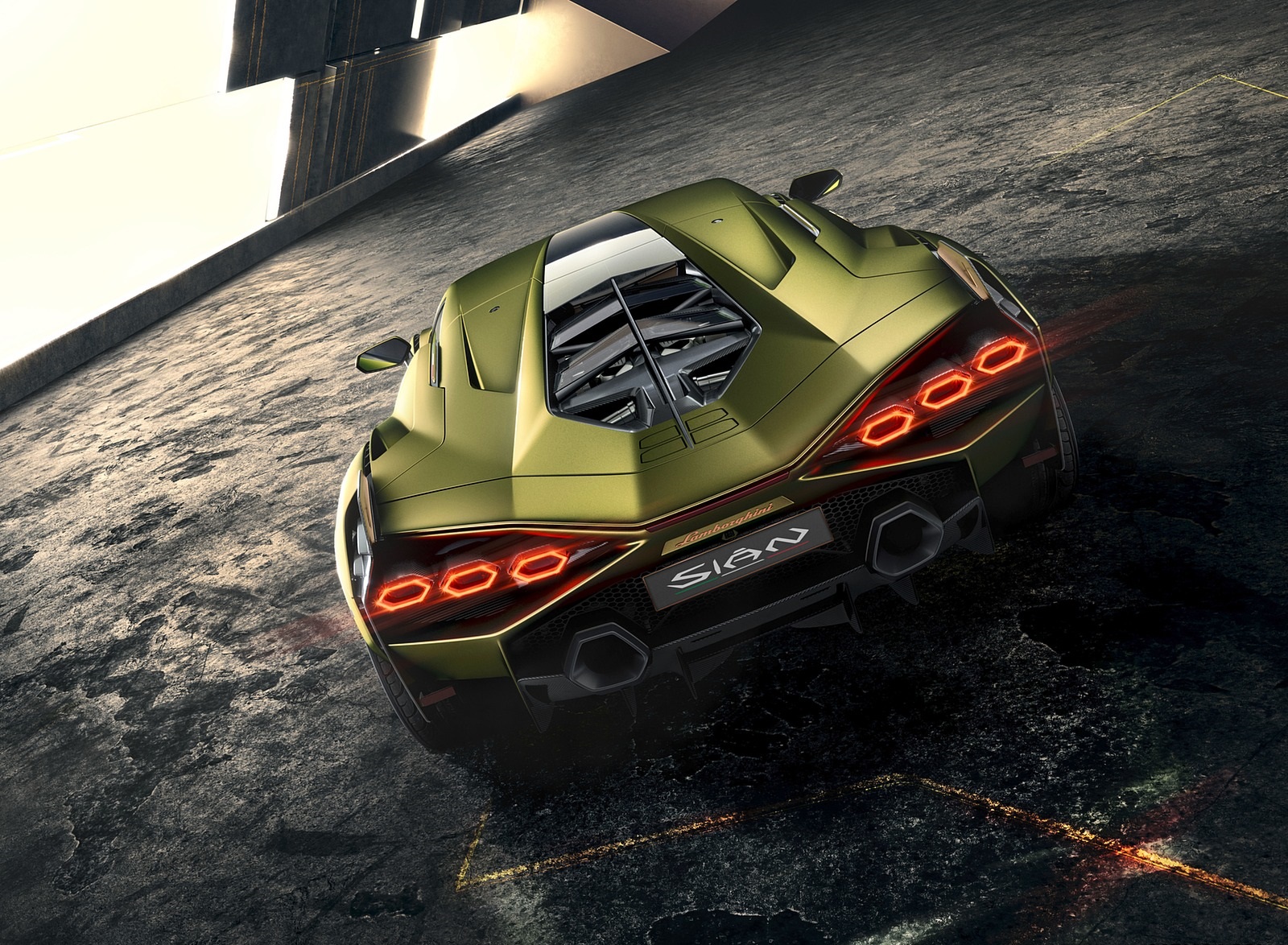 2020 Lamborghini Sián Rear Wallpapers (6)
