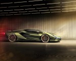 2020 Lamborghini Sián Side Wallpapers 150x120