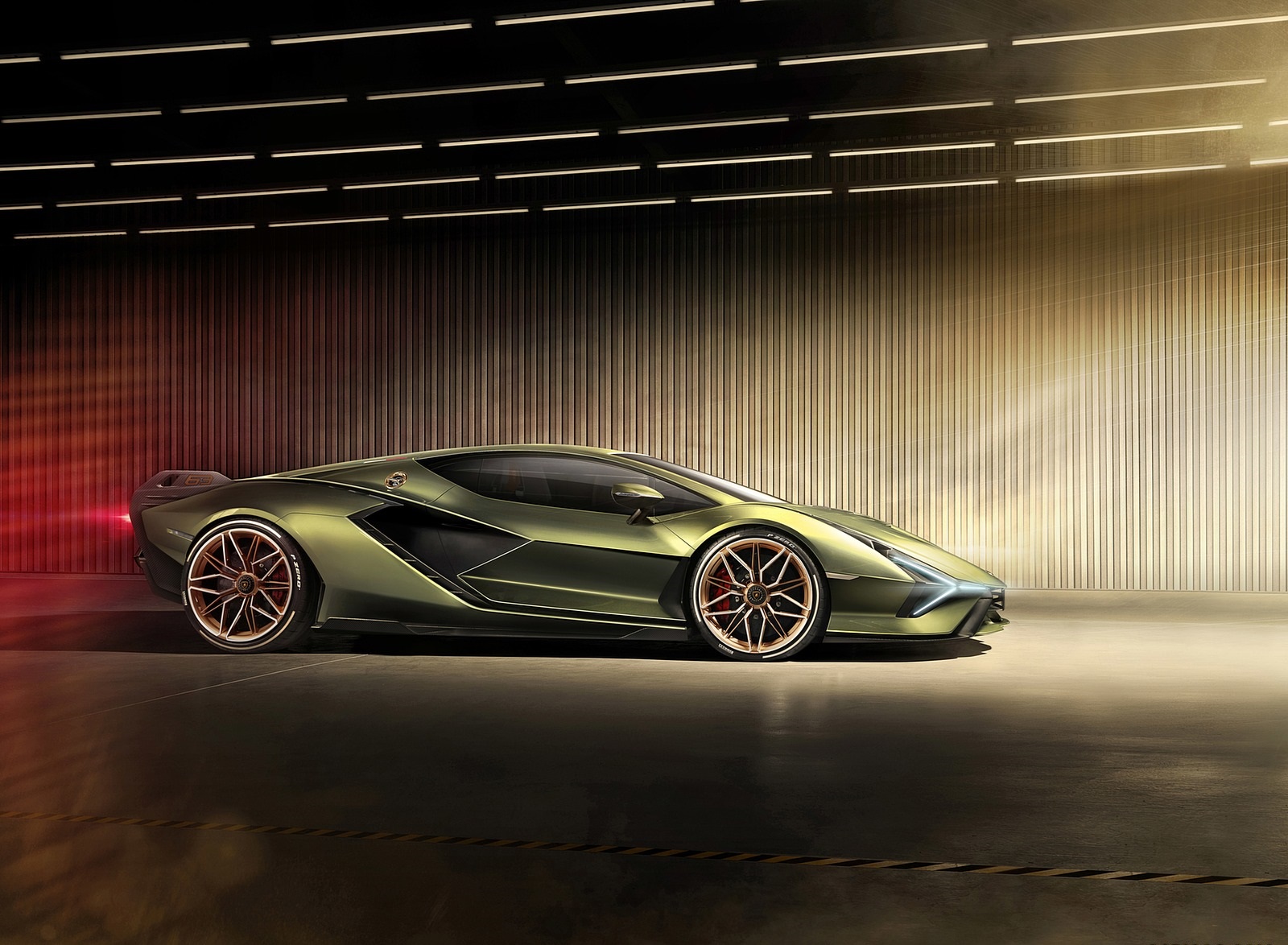 2020 Lamborghini Sián Side Wallpapers #14 of 18