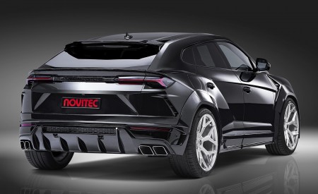 2020 NOVITEC Lamborghini Urus Rear Three-Quarter Wallpapers 450x275 (28)