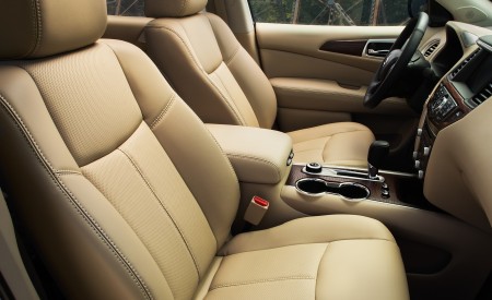 2020 Nissan Pathfinder Platinum 4WD Interior Seats Wallpapers 450x275 (14)
