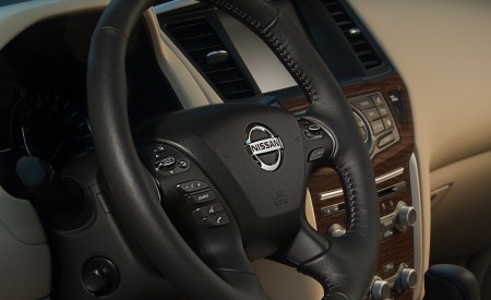 2020 Nissan Pathfinder Platinum 4WD Interior Steering Wheel Wallpapers 450x275 (13)