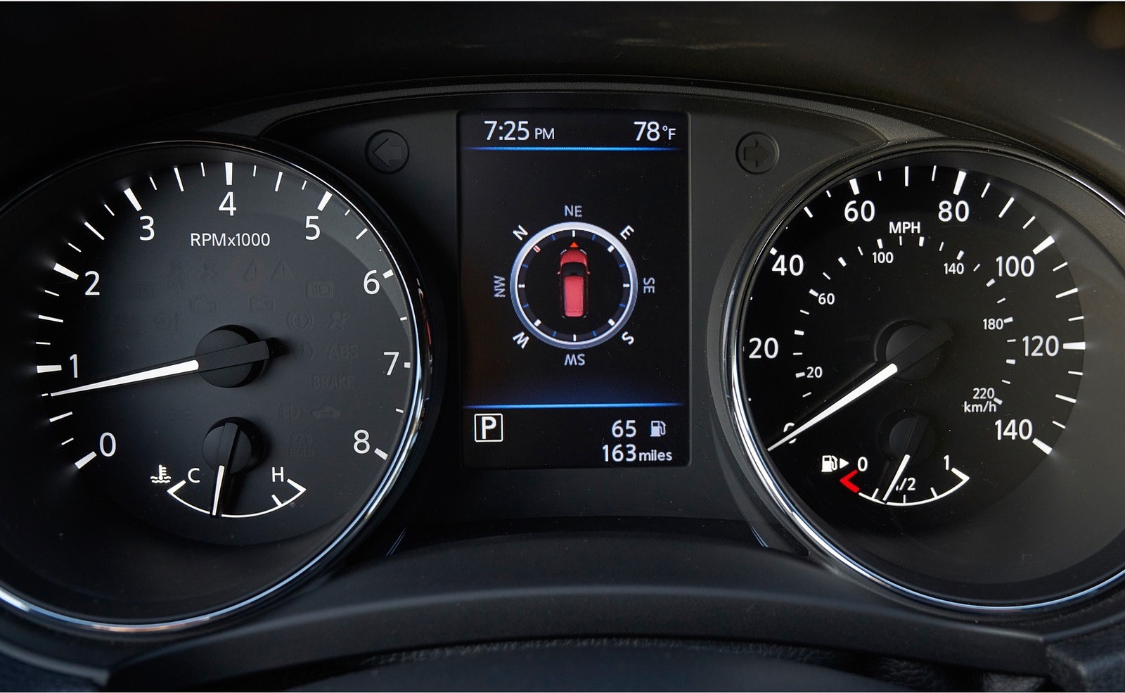 2020 Nissan Rogue Instrument Cluster Wallpapers #14 of 26