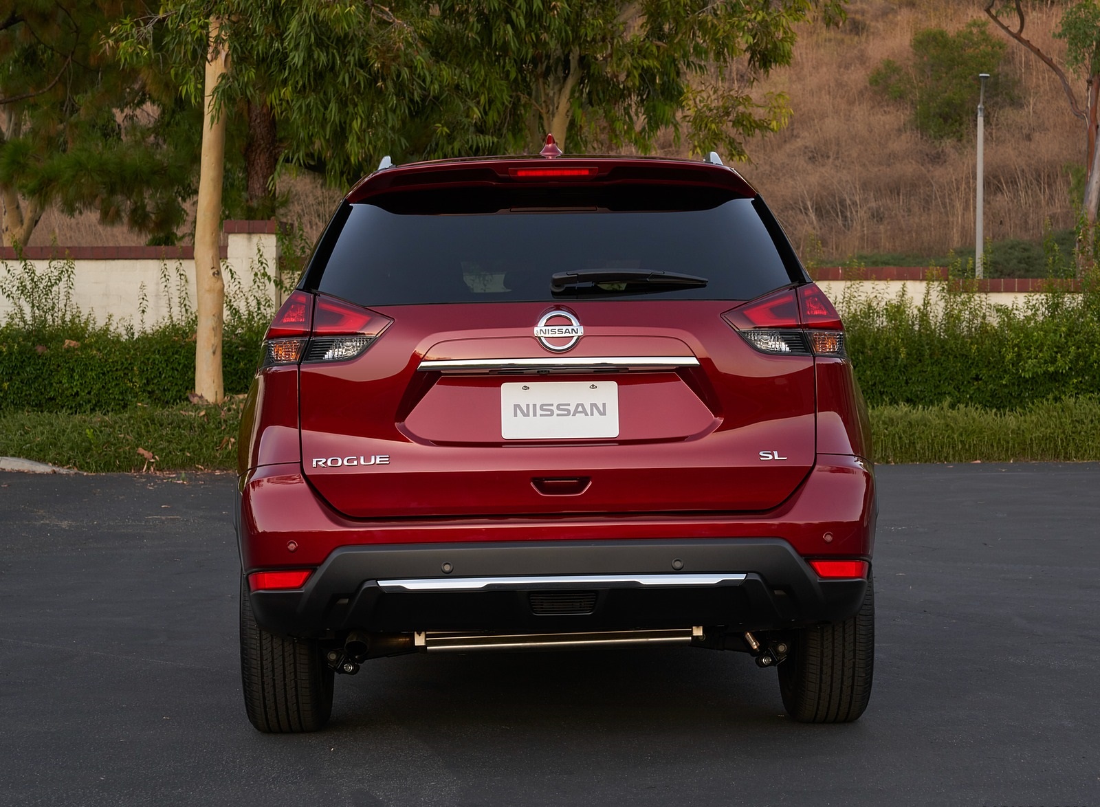 2020 Nissan Rogue Rear Wallpapers (7)