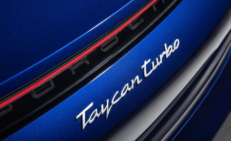 2020 Porsche Taycan Turbo Badge Wallpapers 450x275 (54)
