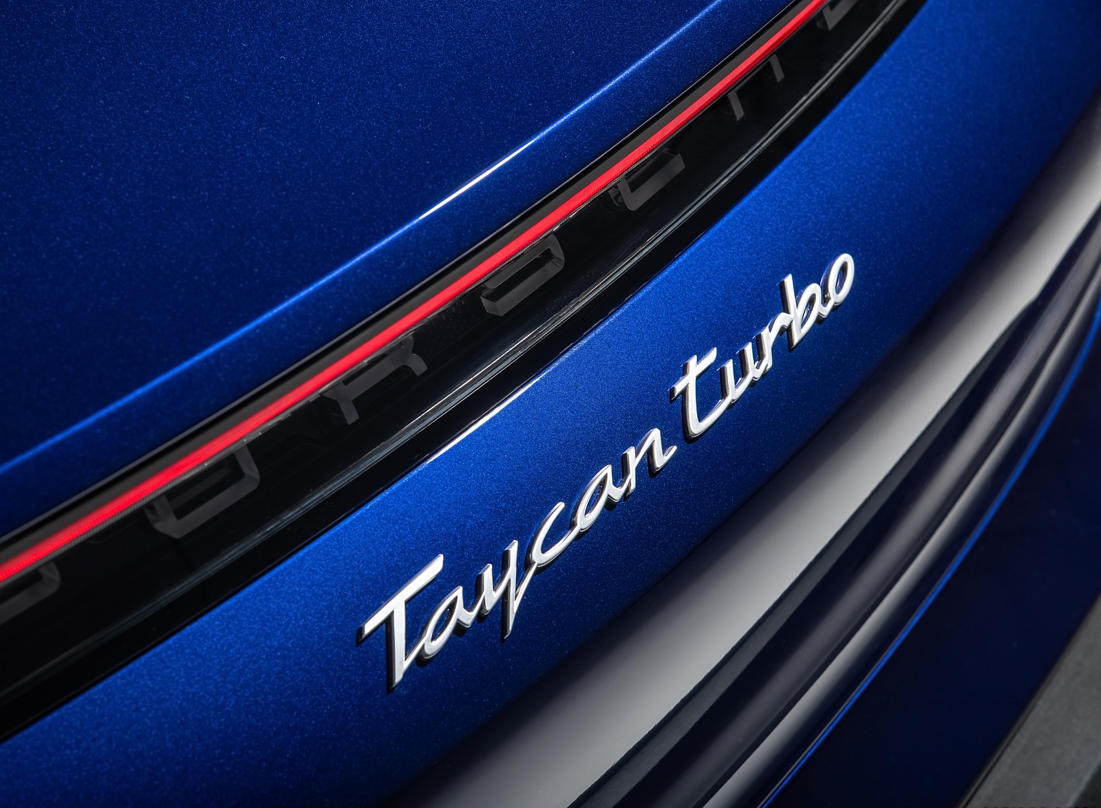 2020 Porsche Taycan Turbo Badge Wallpapers #54 of 72