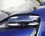 2020 Porsche Taycan Turbo (Color: Gentian Blue Metallic) Headlight Wallpapers 150x120