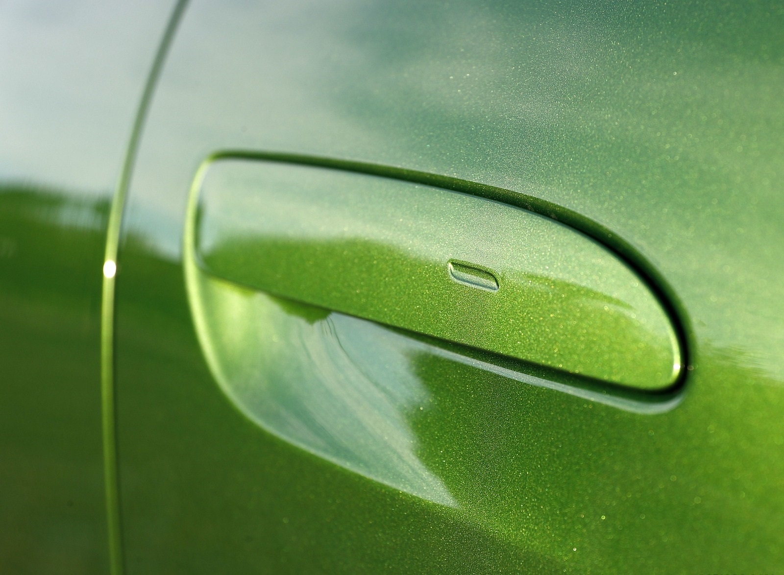 2020 Porsche Taycan Turbo (Color: Mamba Green Metallic) Detail Wallpapers #36 of 72