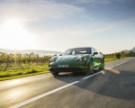 2020 Porsche Taycan Turbo (Color: Mamba Green Metallic) Front Three-Quarter Wallpapers 150x120 (21)