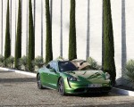 2020 Porsche Taycan Turbo (Color: Mamba Green Metallic) Front Wallpapers 150x120 (29)