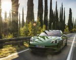 2020 Porsche Taycan Turbo (Color: Mamba Green Metallic) Front Wallpapers 150x120