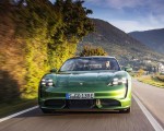 2020 Porsche Taycan Turbo (Color: Mamba Green Metallic) Front Wallpapers 150x120 (27)