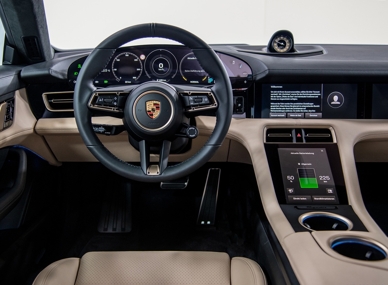 2020 Porsche Taycan Turbo Interior Cockpit Wallpapers #65 of 72