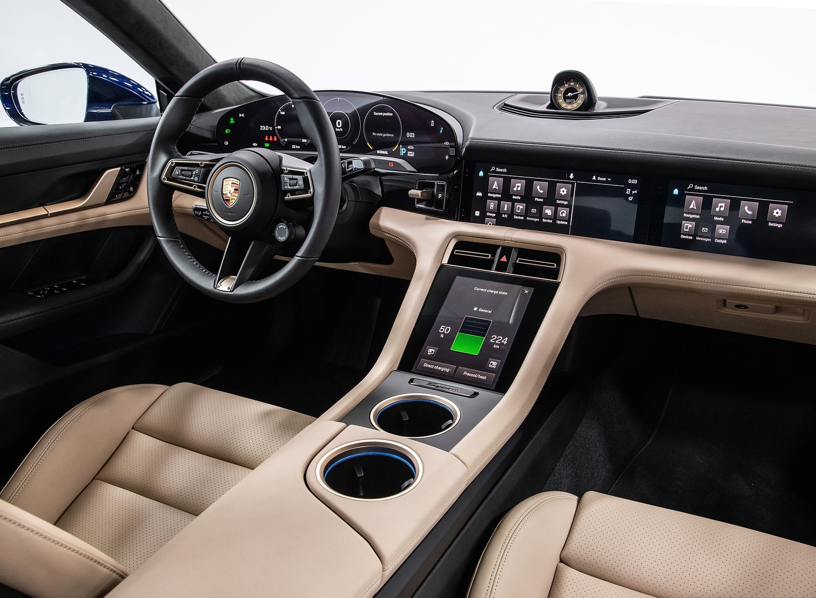 2020 Porsche Taycan Turbo Interior Wallpapers #69 of 72