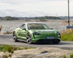 2020 Porsche Taycan Turbo S (Color: Mamba Green Metallic) Front Wallpapers 150x120 (13)