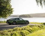 2020 Porsche Taycan Turbo S (Color: Mamba Green Metallic) Rear Three-Quarter Wallpapers 150x120 (15)