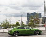 2020 Porsche Taycan Turbo S (Color: Mamba Green Metallic) Side Wallpapers 150x120 (8)