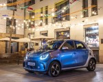 2020 Smart EQ ForFour Passion Line (Color: Steel Blue) Front Three-Quarter Wallpapers 150x120