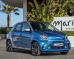 2020 Smart EQ ForFour Passion Line (Color: Steel Blue) Front Three-Quarter Wallpapers 150x120